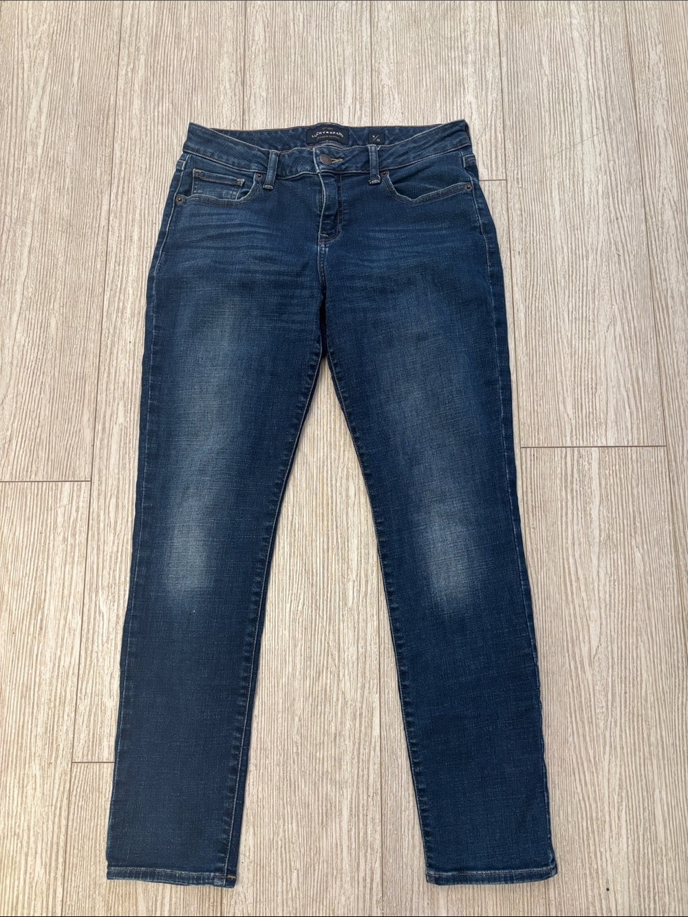 Lucky Brand Lolita Skinny Blue Jeans size 8 / 26)